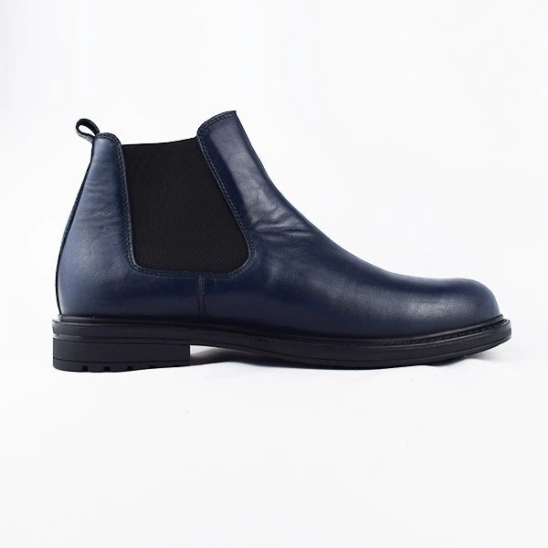 Bottine homme 270 bleu cuir pour homme ....    miniature